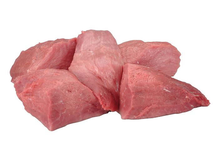 Eerste vlees ontvliesd, 100% mager